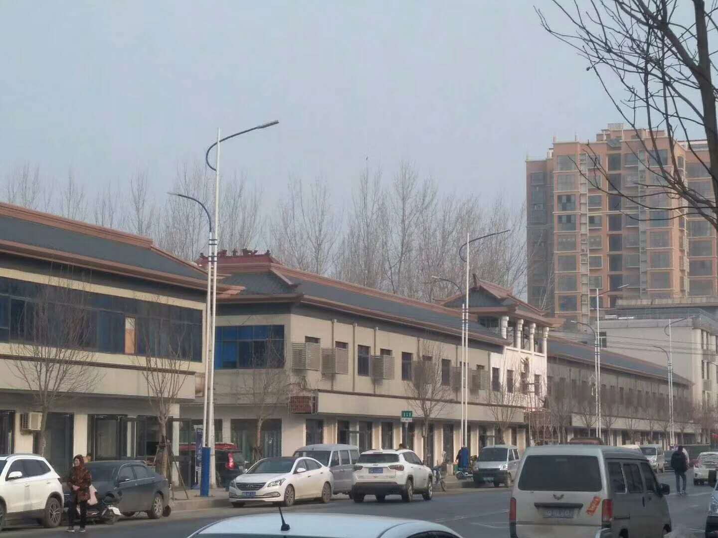 河南駐馬店遂平中英街仿古鋁瓦屋面工程